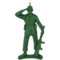 Tree Buddees Green Toy Soldier Christmas Ornament Vintage Army Man Decoration